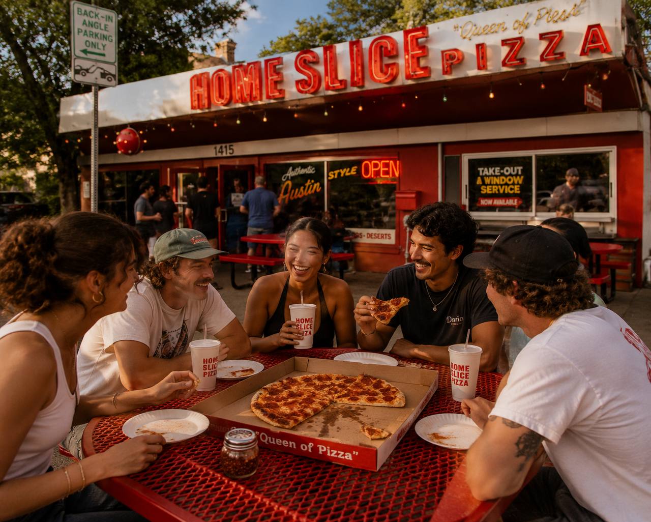 Thursday Dinner — Home Slice Pizza